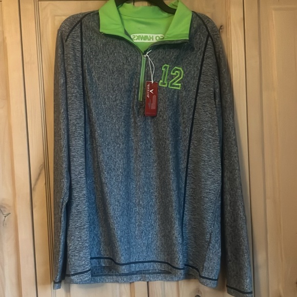 Antigua desert dry 1/4 zip Seattle Seahawks SZ LG - Picture 2 of 7